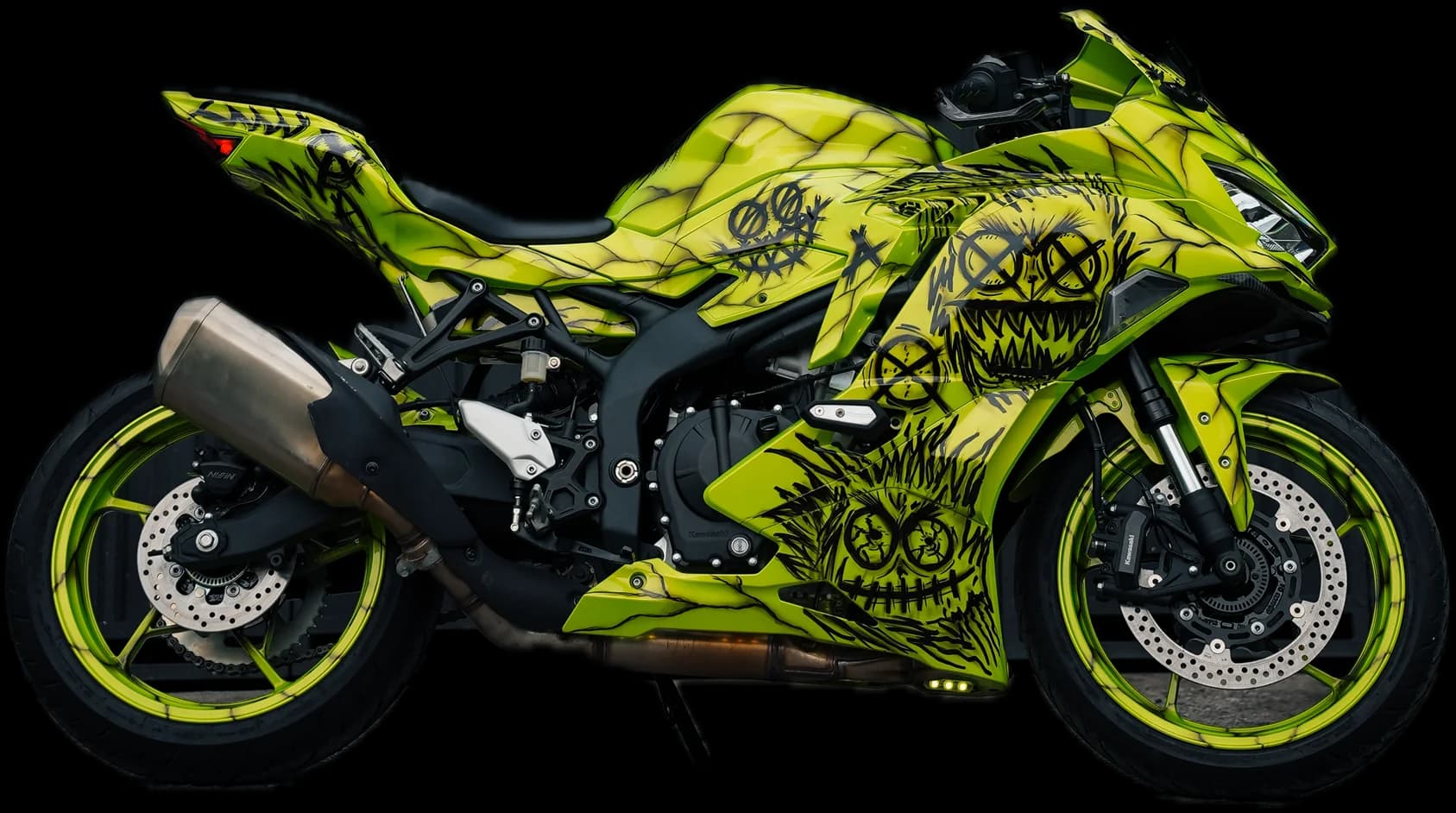 Kawasaki ZX-25R «Toxic» — a GTA Garage custom