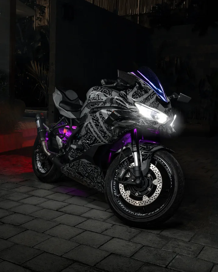 Storm Breaker — аренда мотоцикла Kawasaki ZX-25R 250cc на Бали