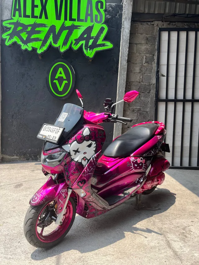 Green Yamaha NMAX 155cc scooter rental in Bali, photo 2