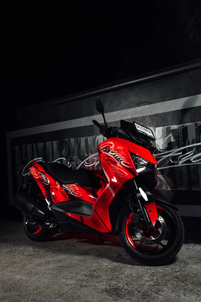 Cola Coca — Yamaha XMAX Limited 250cc scooter rental in Bali