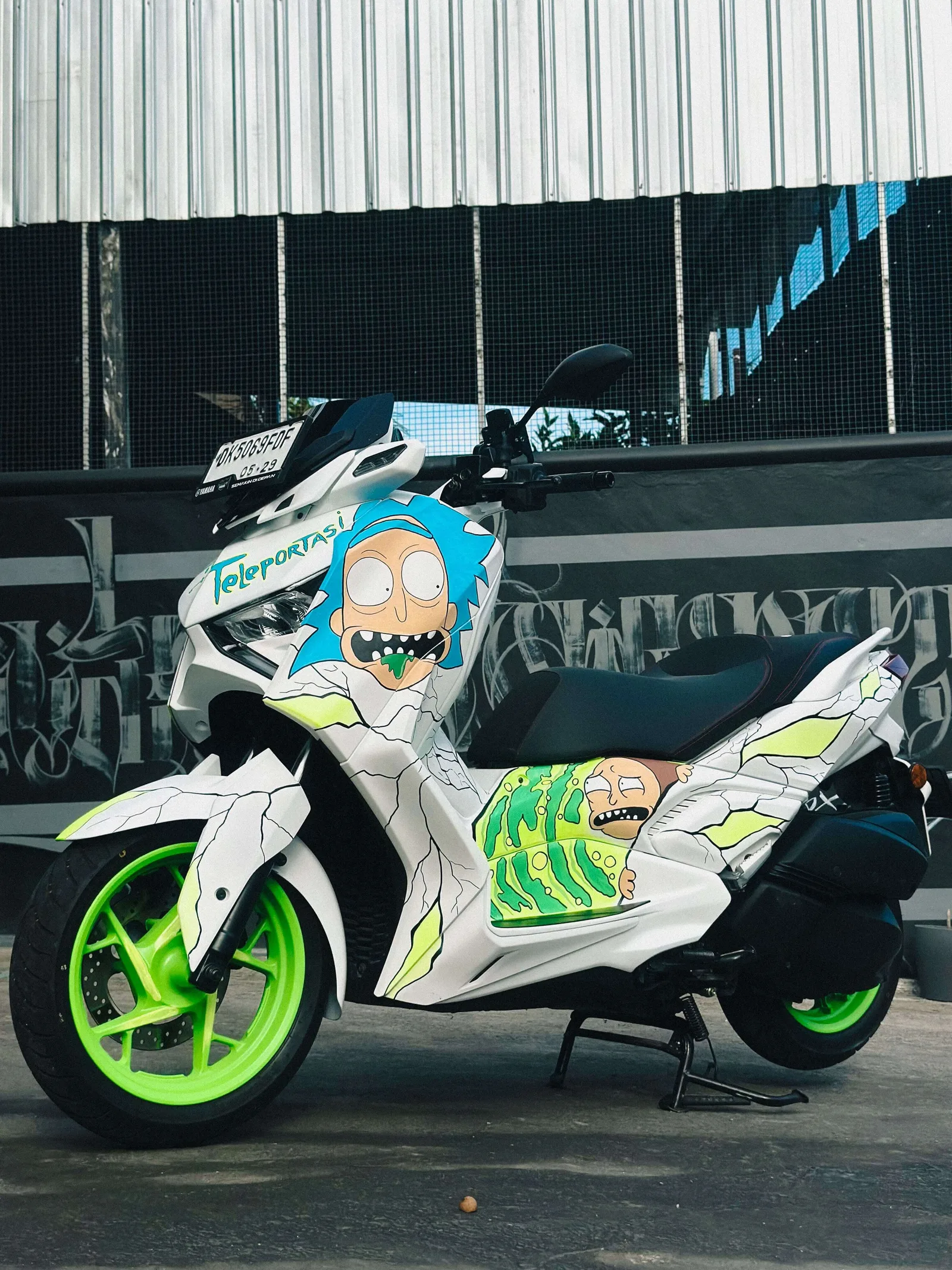 Dream Of Rick — аренда скутера Yamaha XMAX Limited 250cc на Бали