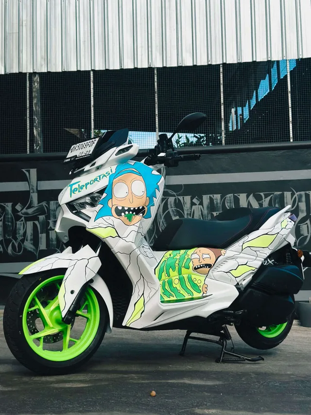 Dream Of Rick — Yamaha XMAX Limited 250cc scooter rental in Bali