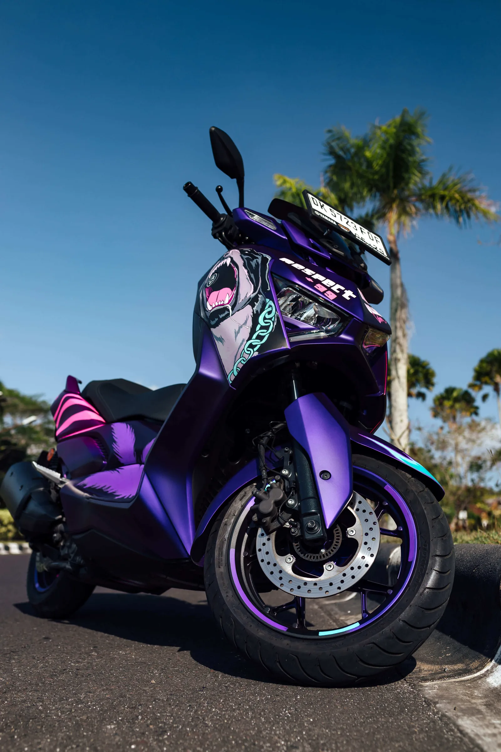 Snoopy — Yamaha XMAX Limited 250cc scooter rental in Bali, photo 2