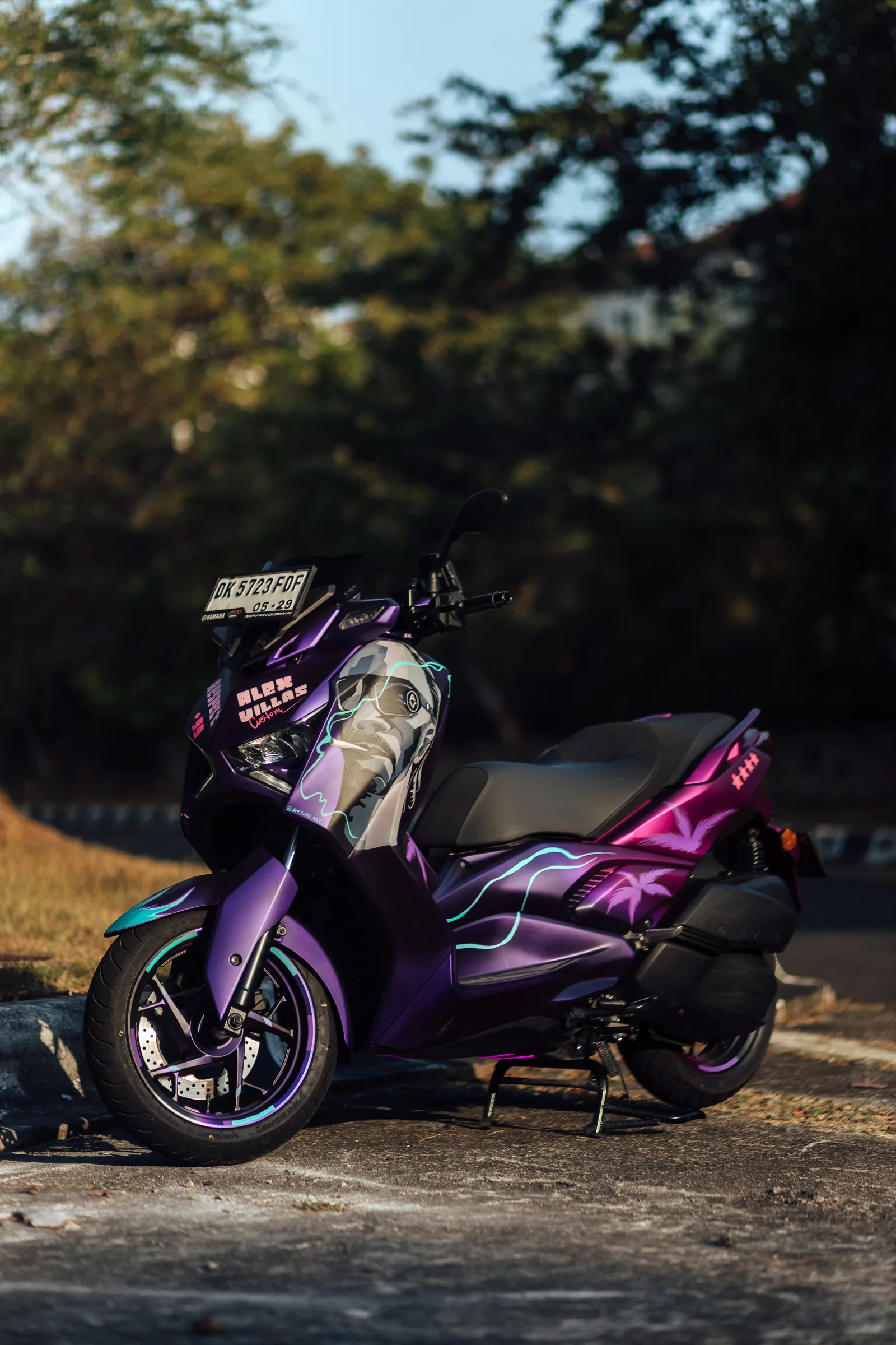 Snoopy — Yamaha XMAX Limited 250cc scooter rental in Bali