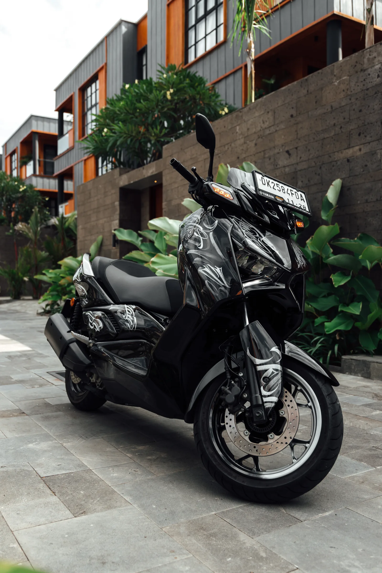 Venom Inspired — Yamaha XMAX Limited 250cc scooter rental in Bali